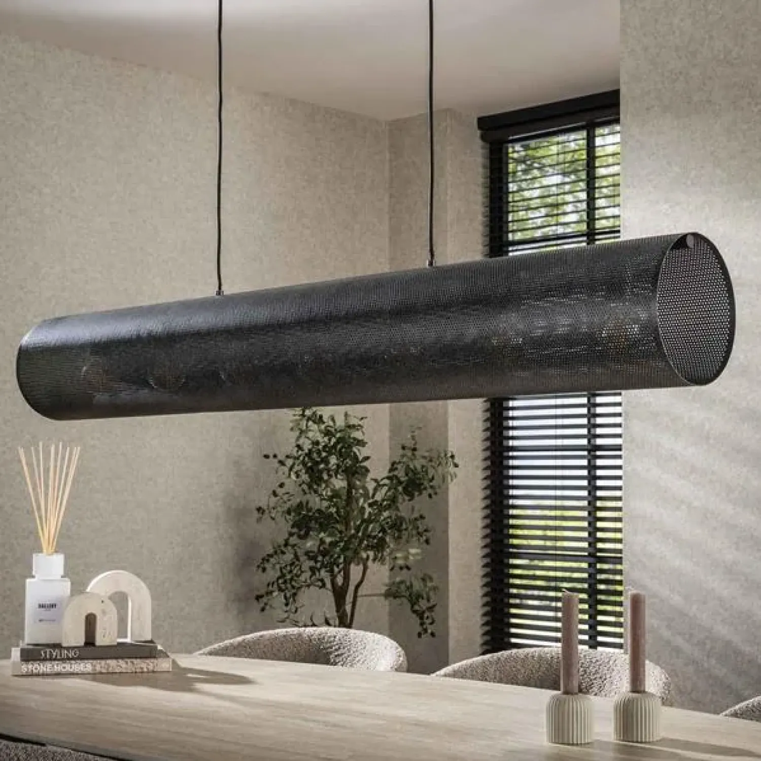Kalfort Hanglampen|Wayne 7-lichts Hanglamp XL Metaal