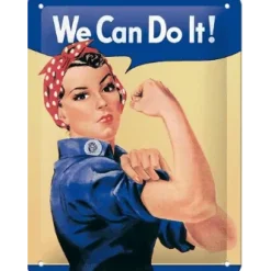Cavetown Metalen Borden|We can do it - metalen bord