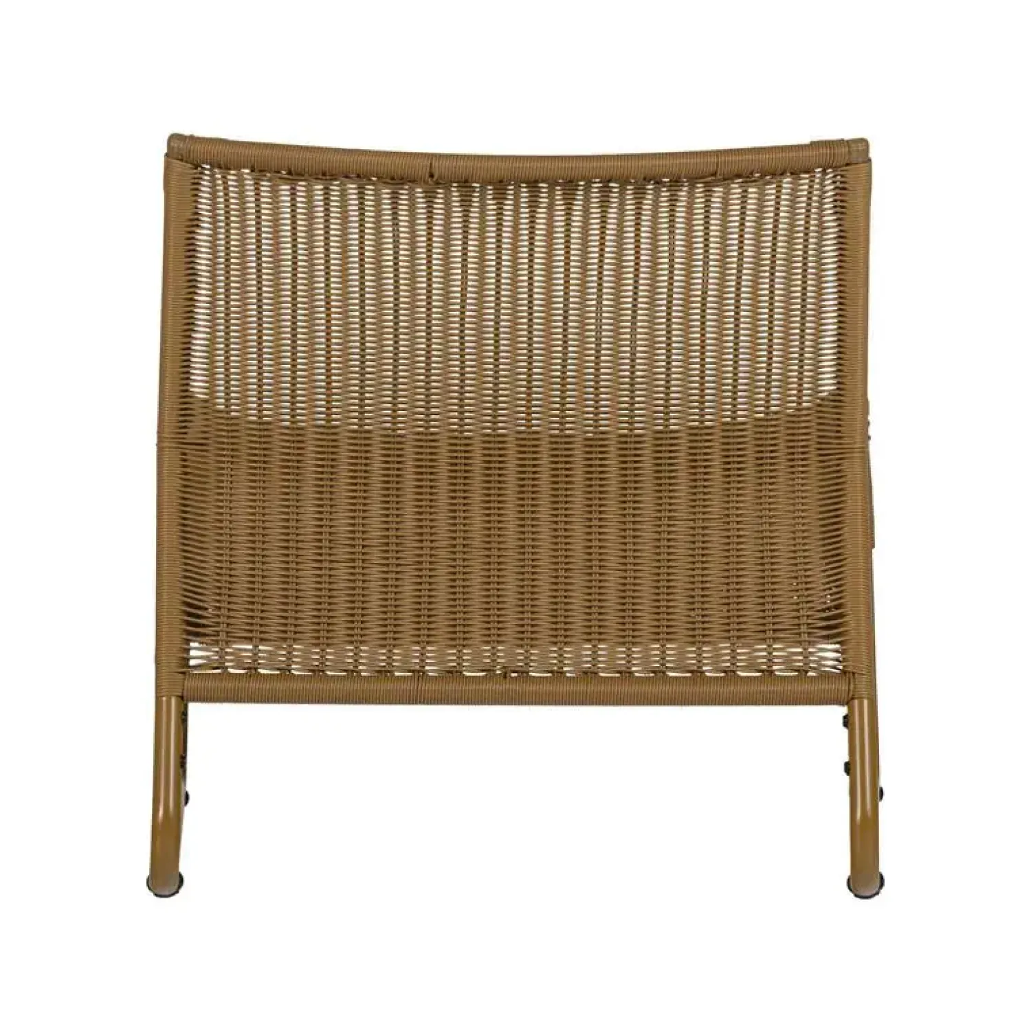 WOOOD Tuinstoelen|West Tuin Loungestoel Honinggeel