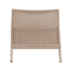 WOOOD Tuinstoelen|West Tuin Loungestoel Zand