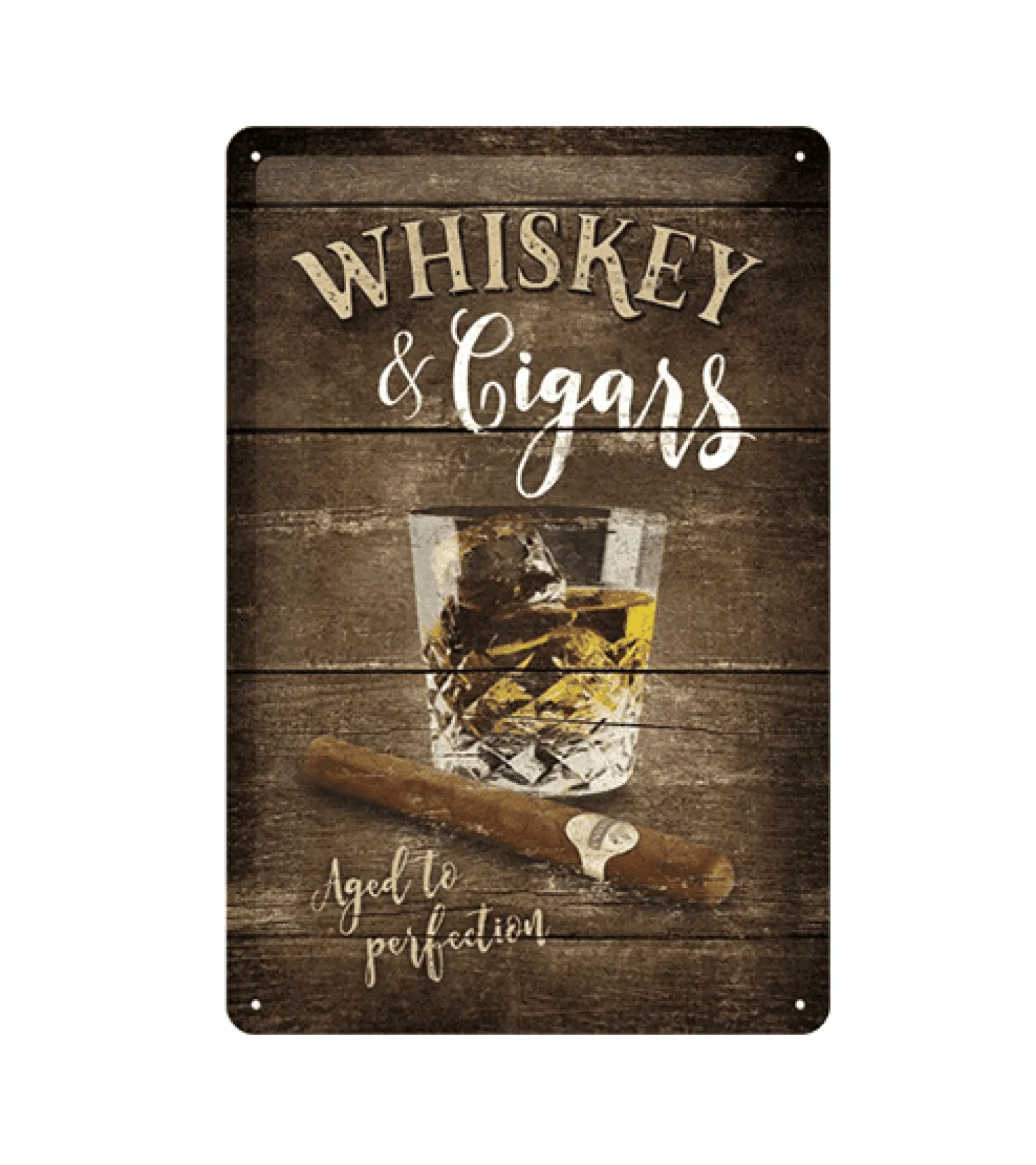 Metal Signs Metalen Borden|Whisky & Cigars - metalen bord