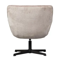 WOOOD Fauteuils|Wibo Draaifauteuil Taupe