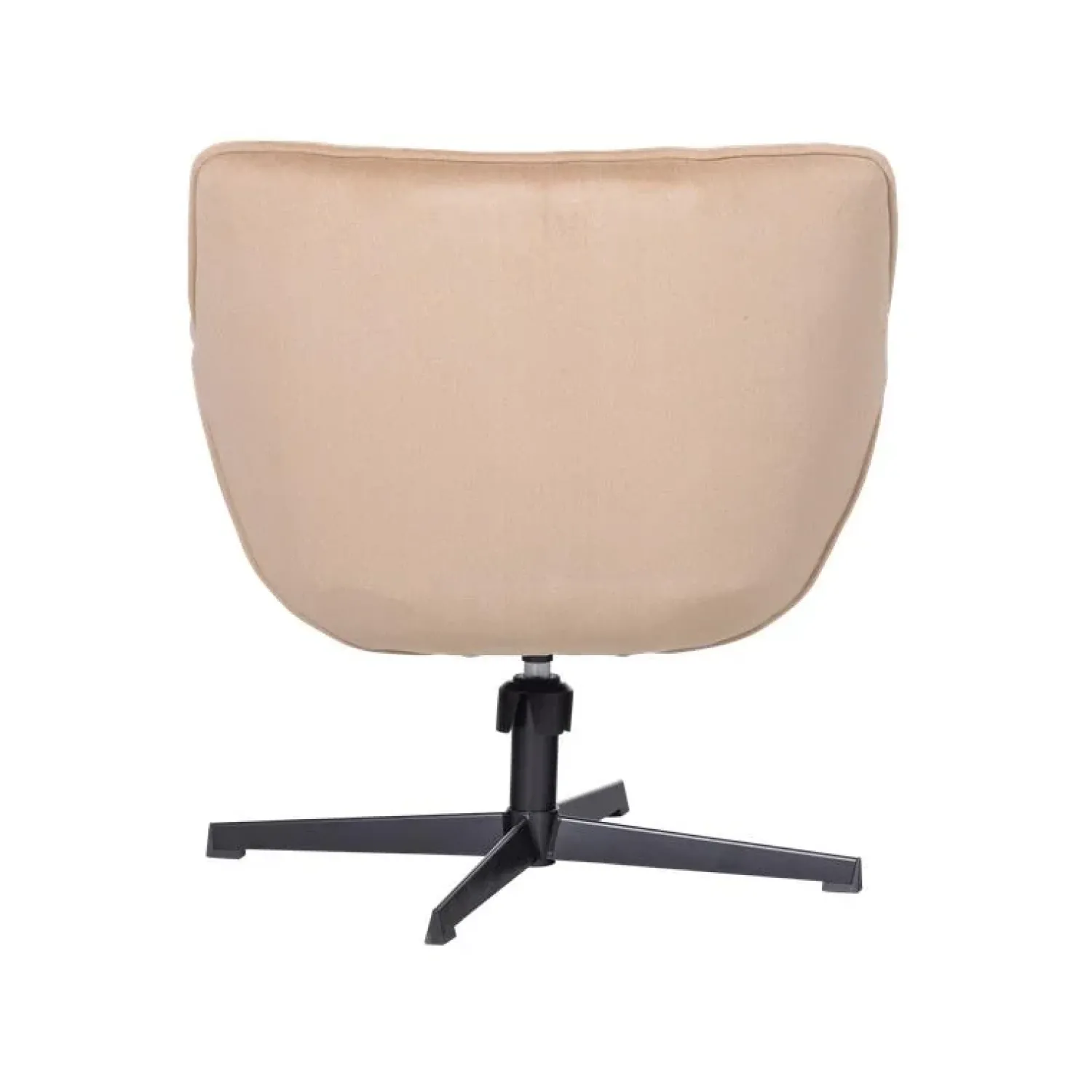 WOOOD Fauteuils|Wibo Draaifauteuil velvet Zand