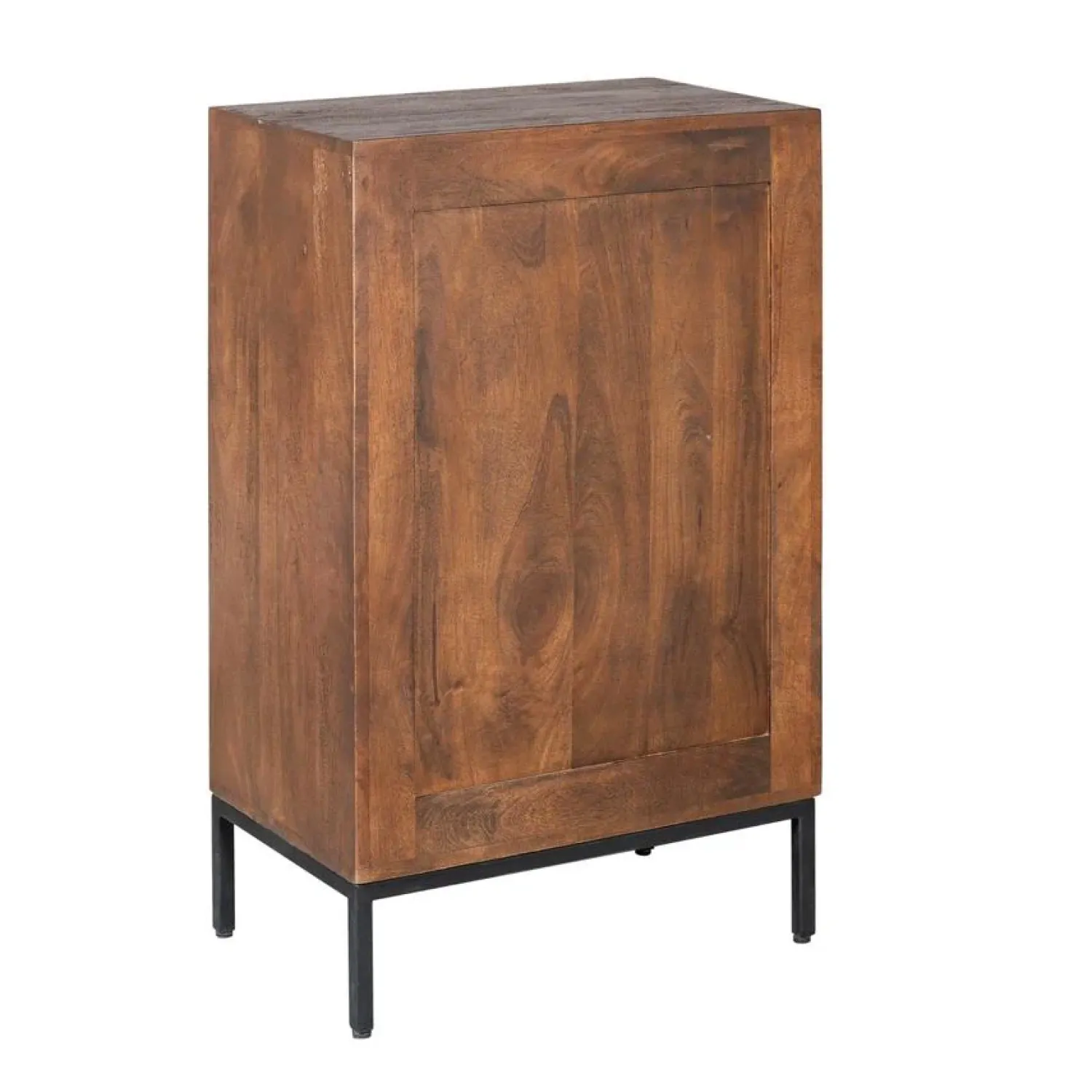 Furndea Wijnkasten|Industriele Kasten|Wijnkast Martin Walnoot 55cm