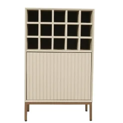 Furndea Wijnkasten|Industriele Kasten|Wijnkast Martin Zand 55 cm