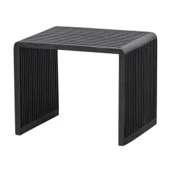 WOOOD Bijzettafels|Willa Bijzettafel Set van 2 Teak Zwart