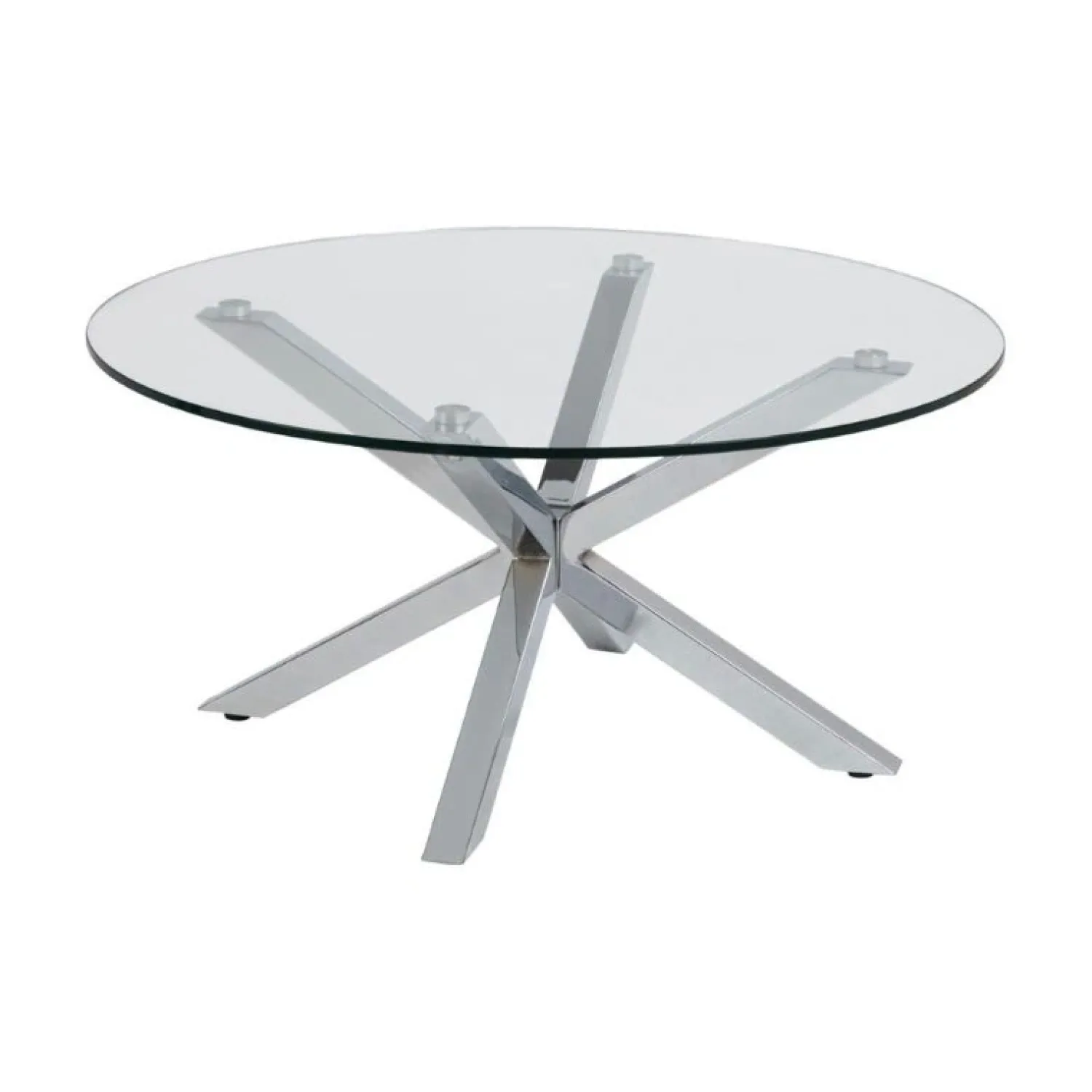 Nordhavn Salontafels|Willow Salontafel rond Glas 82cm