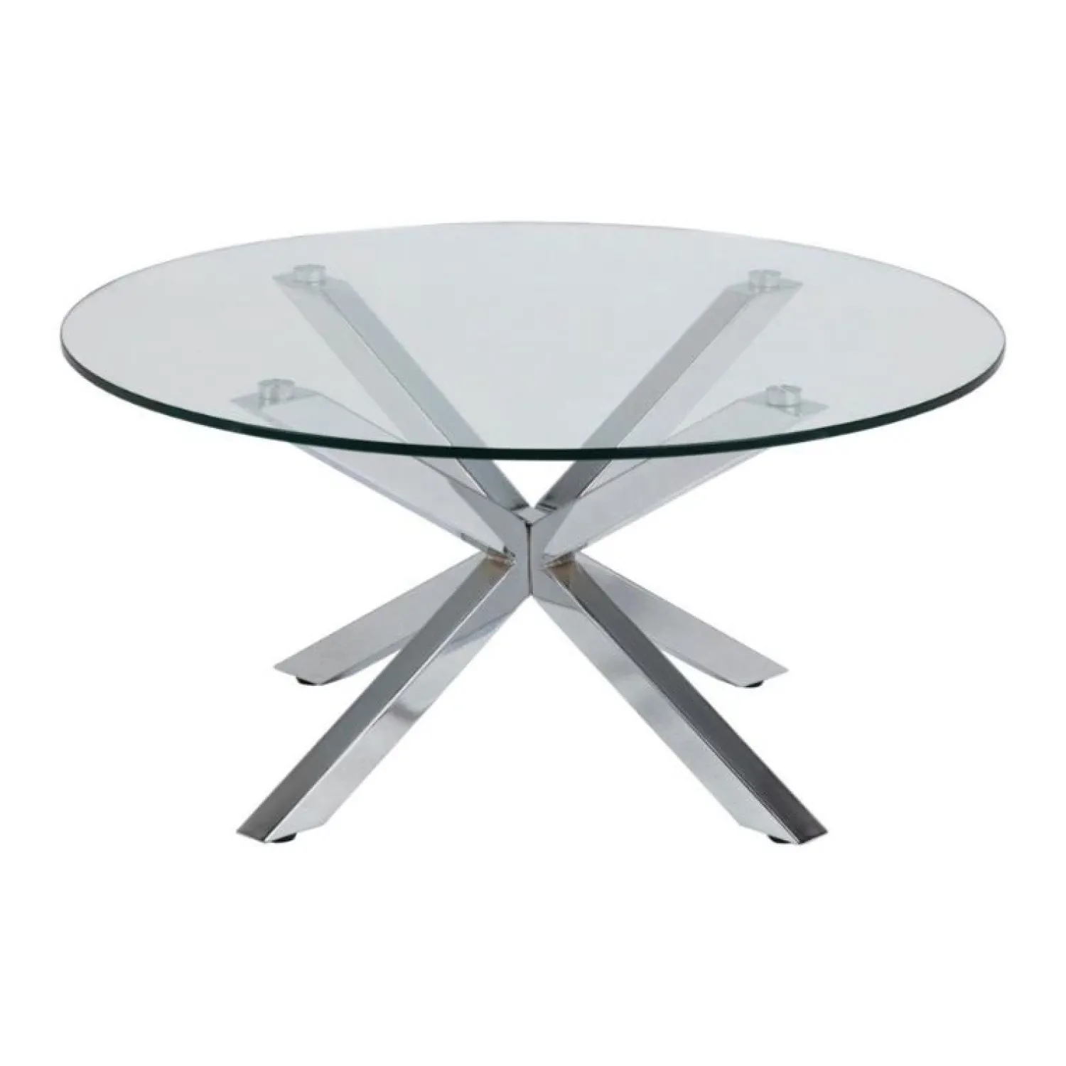 Nordhavn Salontafels|Willow Salontafel rond Glas 82cm