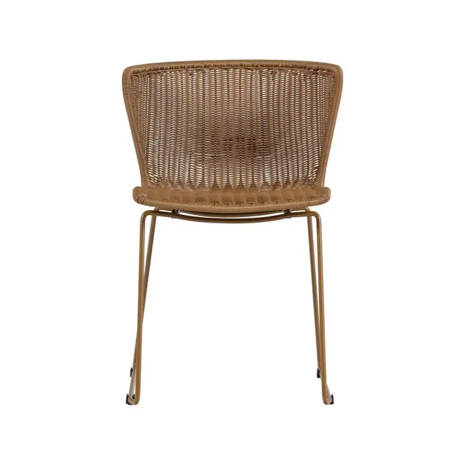 WOOOD Tuinstoelen|Wings Tuinstoel Honinggeel Set van 2