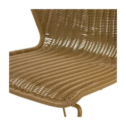 WOOOD Tuinstoelen|Wings Tuinstoel Honinggeel Set van 2
