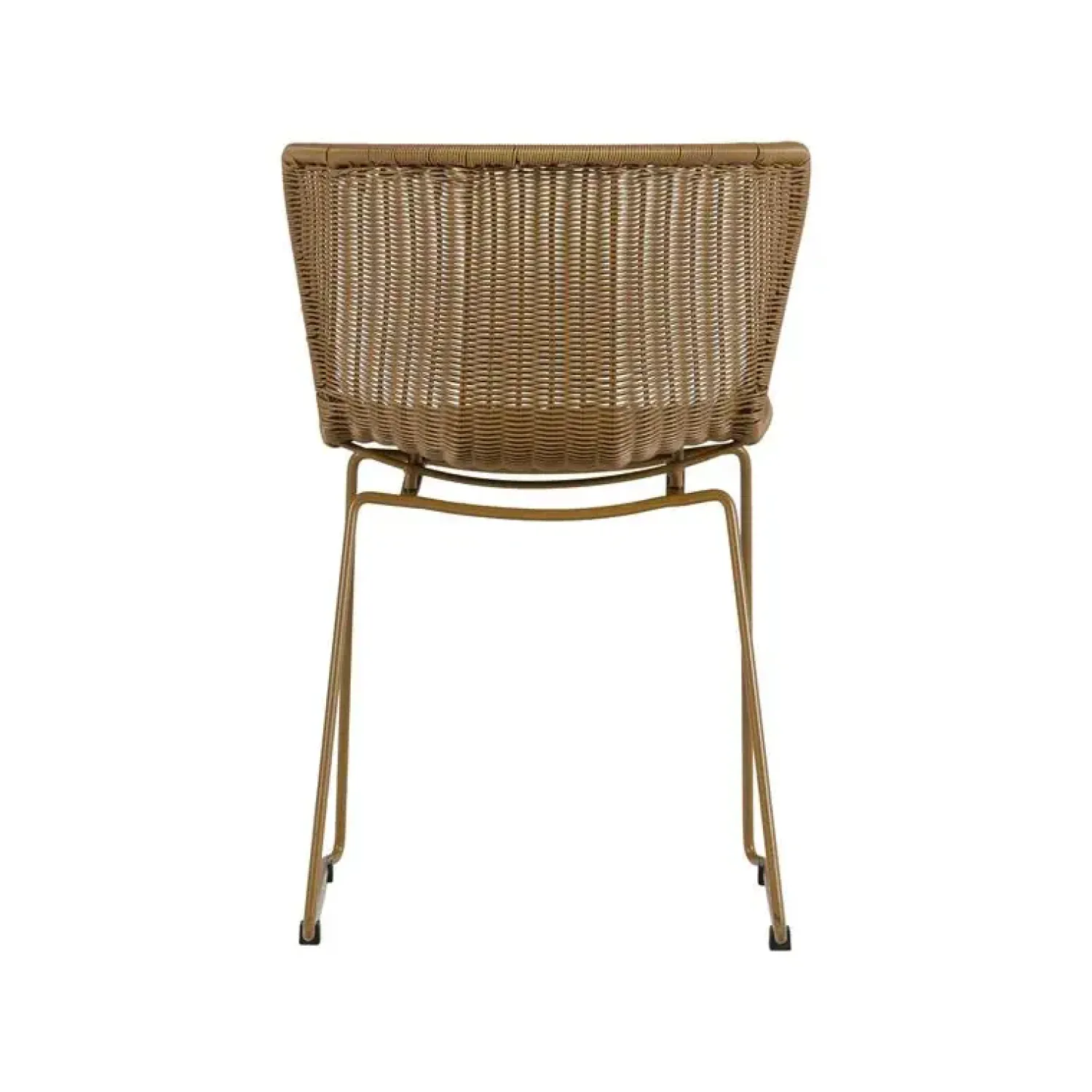 WOOOD Tuinstoelen|Wings Tuinstoel Honinggeel Set van 2