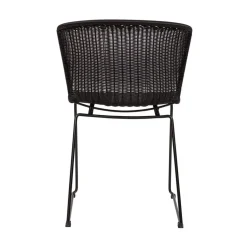 WOOOD Tuinstoelen|Wings Tuinstoel Zwart Set van 2