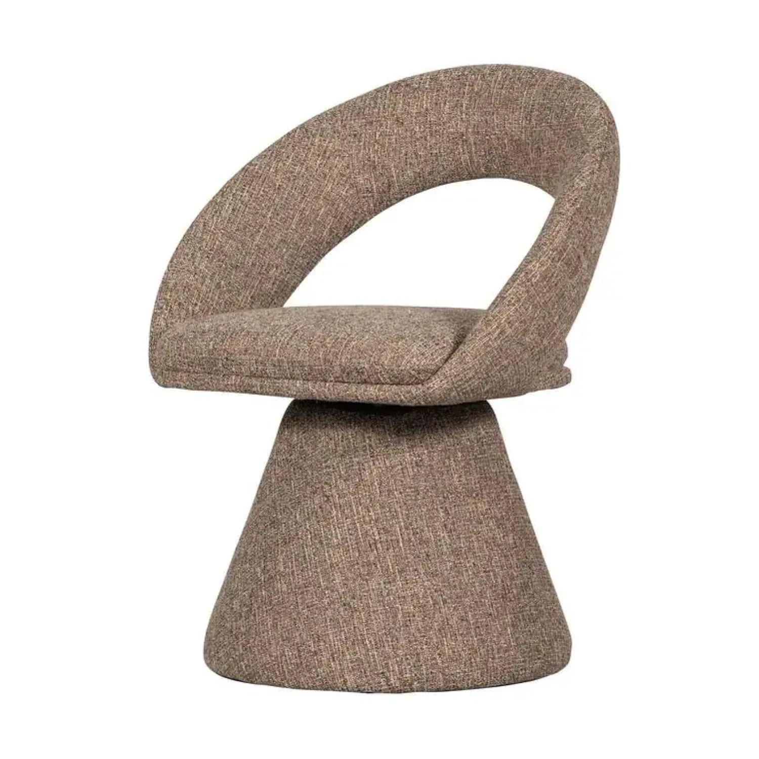 WOOOD Eetkamerstoelen|Winter Draaibare Eetkamerstoel Naturel Melange