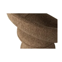 WOOOD Eetkamerstoelen|Winter Draaibare Eetkamerstoel Zand Melange