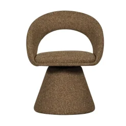 WOOOD Eetkamerstoelen|Winter Draaibare Eetkamerstoel Zand Melange