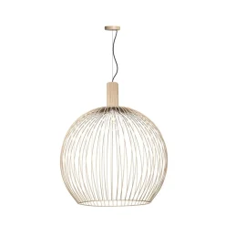 Trading Lighting Hanglampen|Wire 1-lichts hanglamp zand 70cm