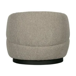 WOOOD Fauteuils|Woolly Draaifauteuil Boucle Naturel Melange