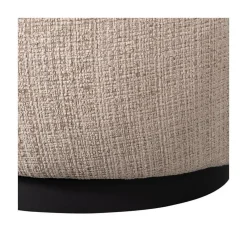 WOOOD Fauteuils|Woolly Draaifauteuil Chenille Zand
