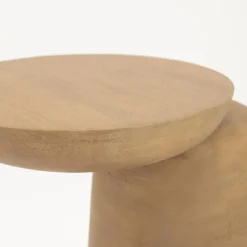 By Boo Bijzettafels|Woomble Bijzettafel mangohout Naturel 40cm