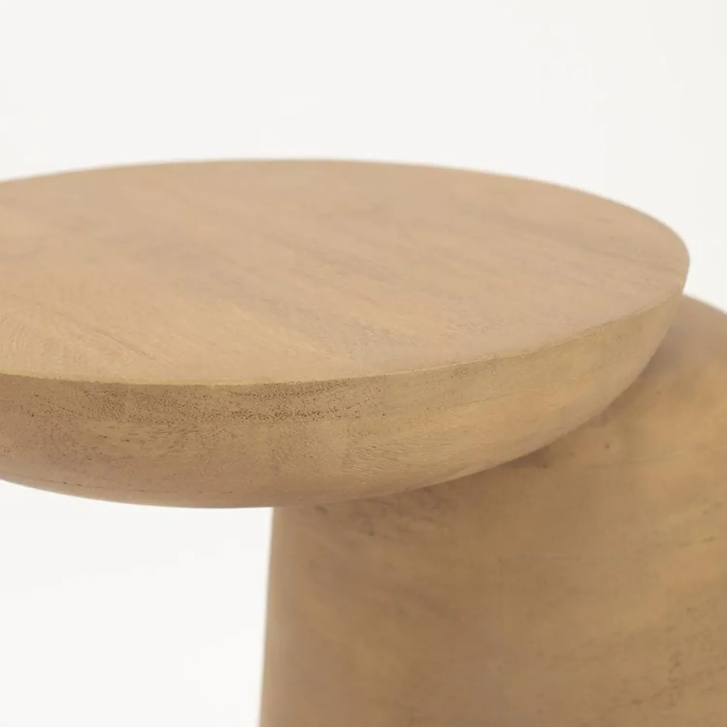By Boo Bijzettafels|Woomble Bijzettafel mangohout Naturel 40cm