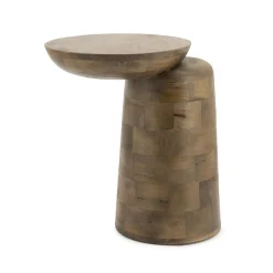 By Boo Bijzettafels|Woomble Bijzettafel mangohout Bruin 40cm