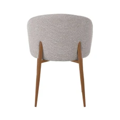 Label51 Eetkamerstoelen|Yuki Eetkamerstoel Naturel met houtlook poot