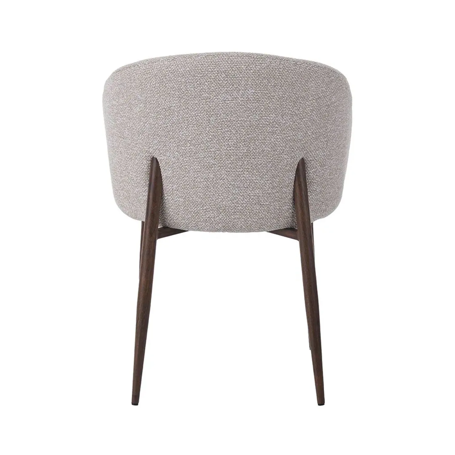 Label51 Eetkamerstoelen|Yuki Eetkamerstoel Naturel met walnoot poot