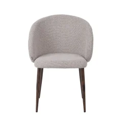Label51 Eetkamerstoelen|Yuki Eetkamerstoel Naturel met walnoot poot