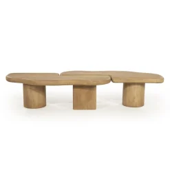 By Boo Salontafels|Yuo Salontafel mangohout Naturel 100cm