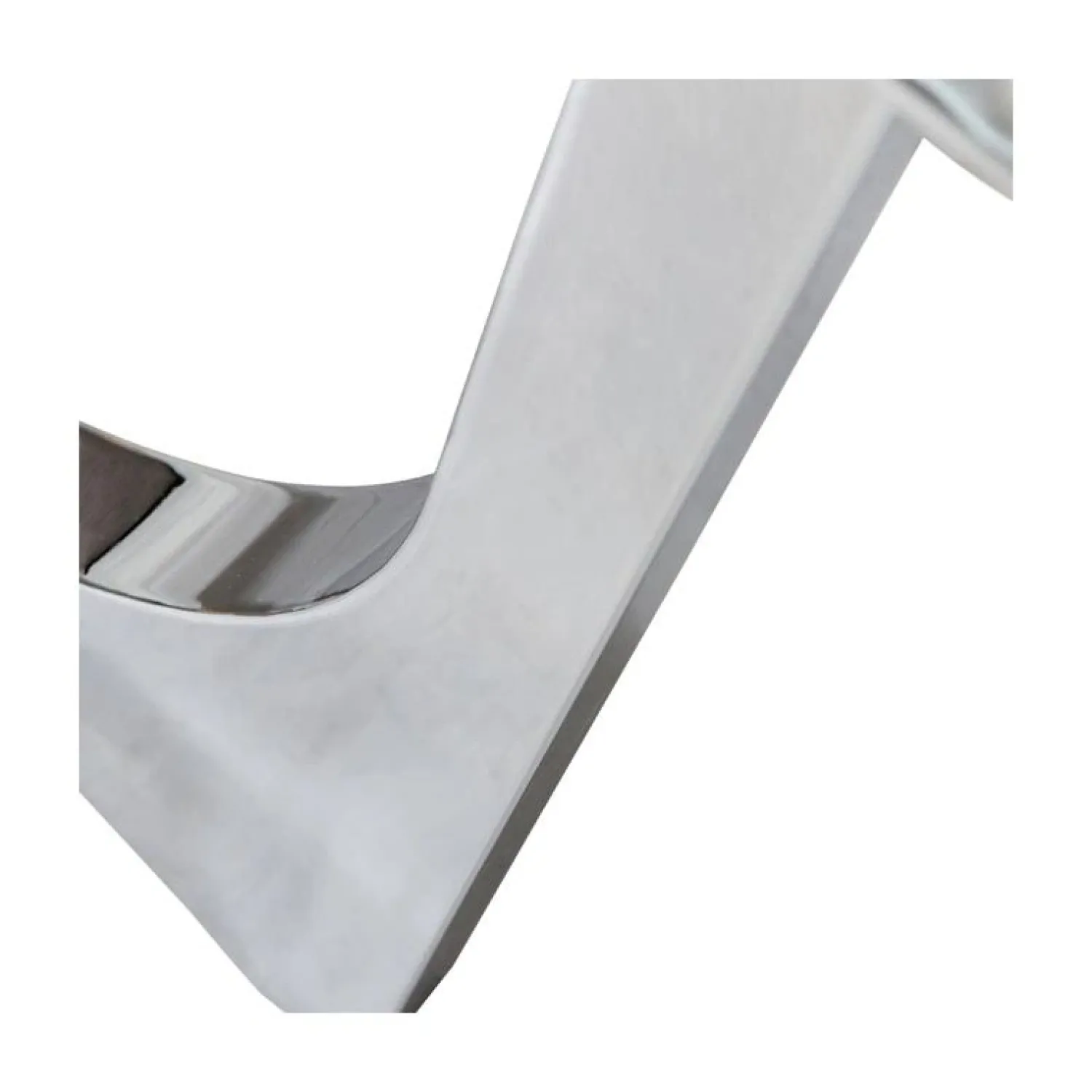 WOOOD Onderstellen|Zaandam Design Poot Metaal Chroom 1 stuk