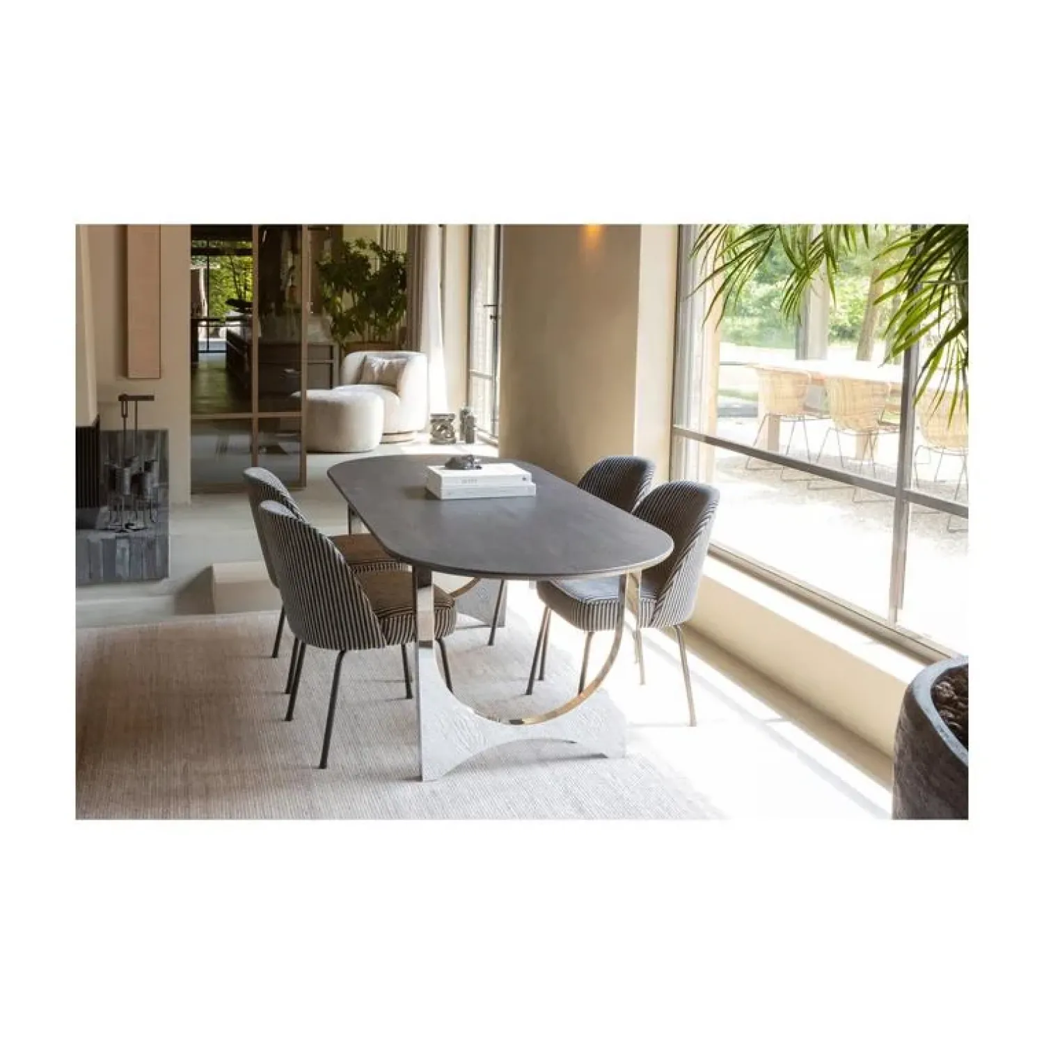 WOOOD Onderstellen|Zaandam Design Poot Metaal Chroom 1 stuk
