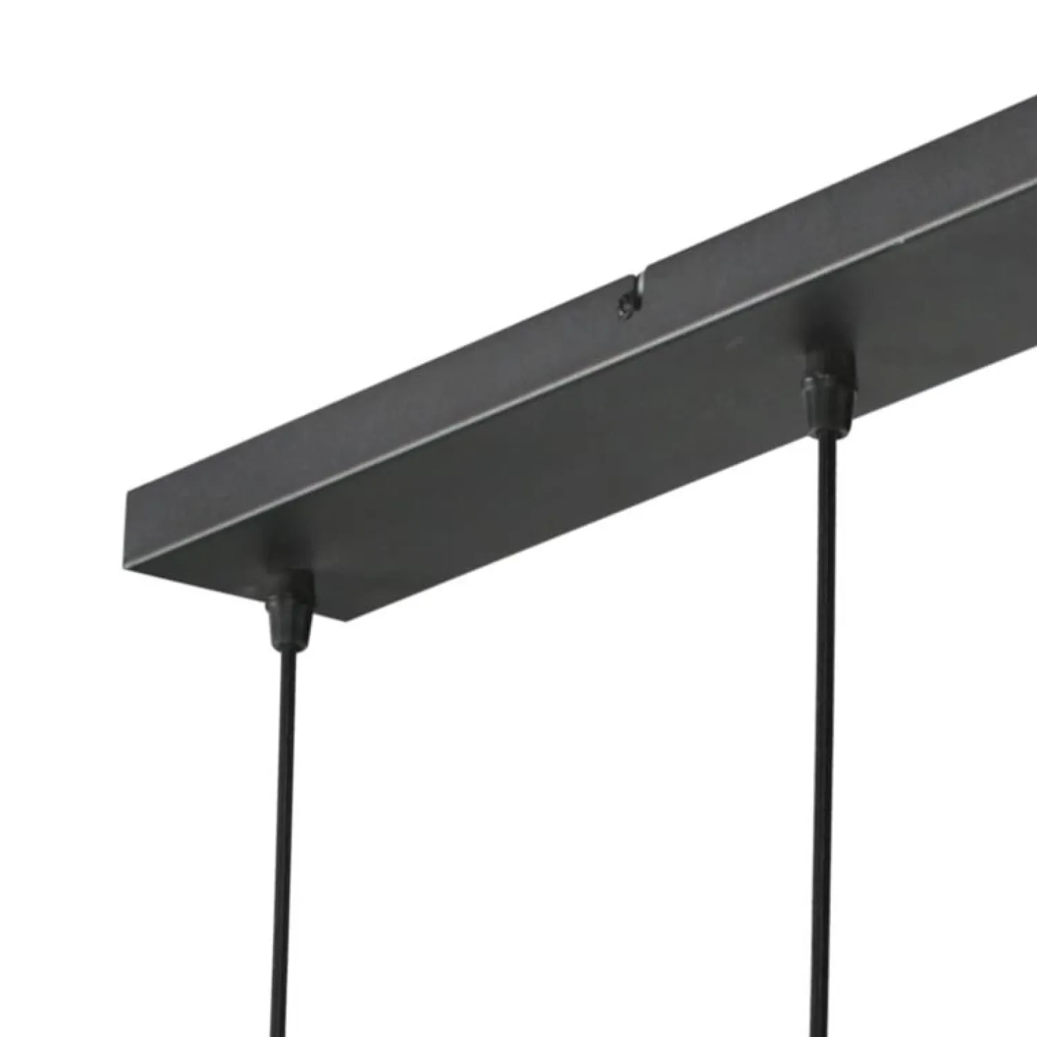 Steinmex Hanglampen|Glazen Hanglamp|Zavi 5-lichts Hanglamp Smoke Langwerpig