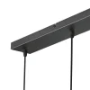 Steinmex Hanglampen|Glazen Hanglamp|Zavi 5-lichts Hanglamp XL Smoke Langwerpig