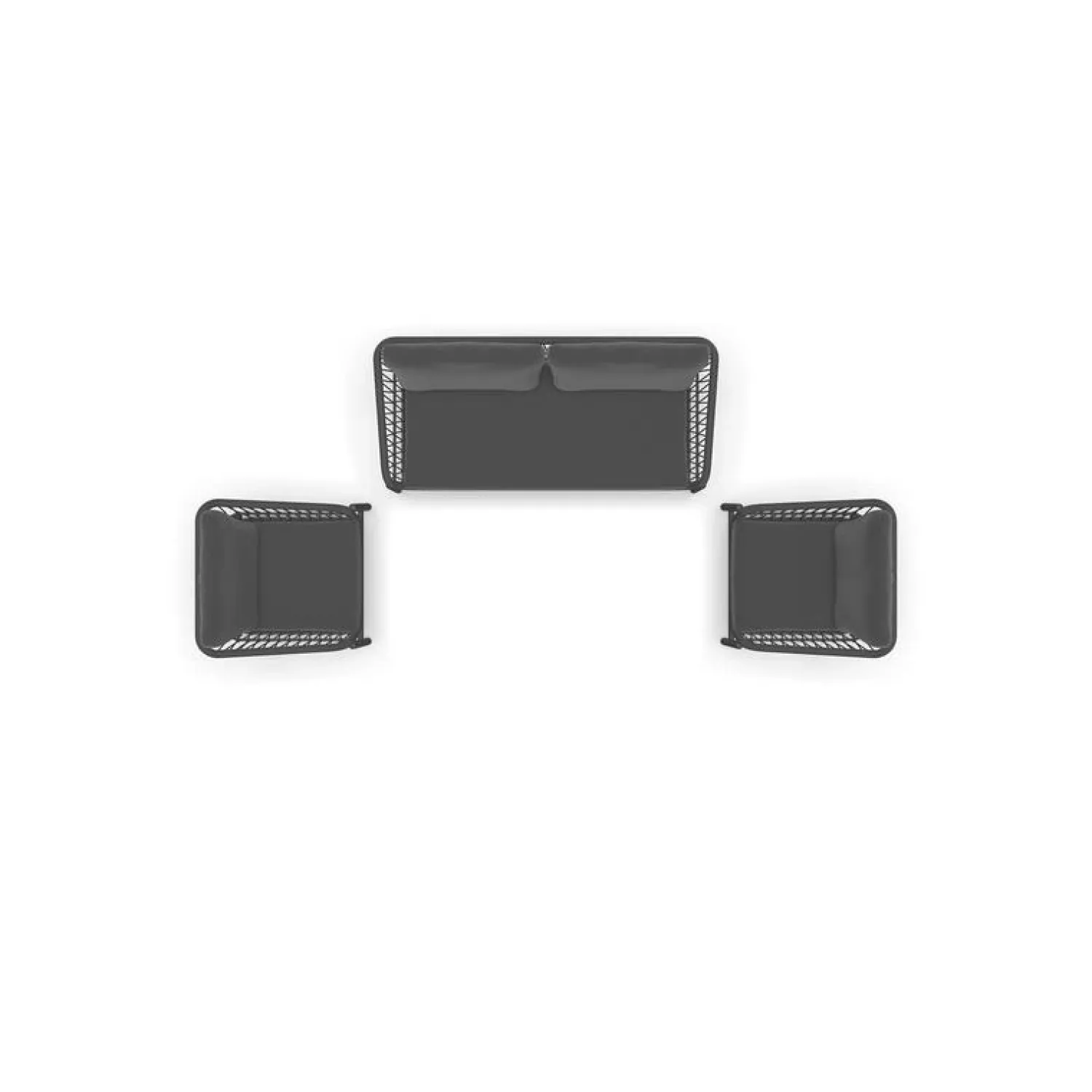Lesli Living Loungeset|Zavi Loungeset grijs