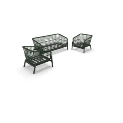 Lesli Living Loungeset|Zavi Loungeset groen