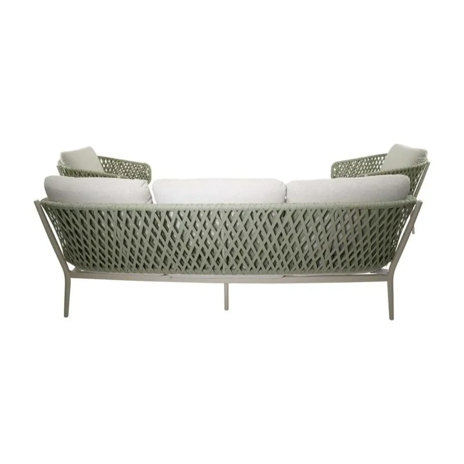 Lesli Living Loungeset|Zaya Loungeset groen/beige