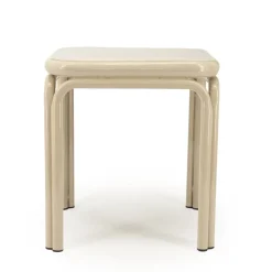 By Boo Bijzettafels|Zilo Bijzettafel Beige 43cm