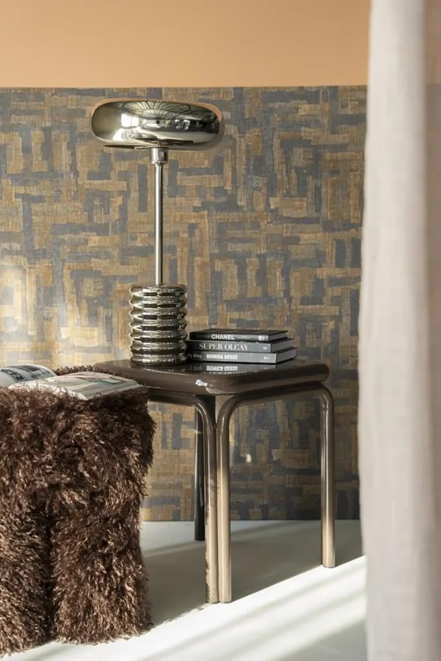 By Boo Bijzettafels|Zilo Bijzettafel Donkerbruin 43cm