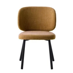 LykkeHome Eetkamerstoelen|Zoey Eetkamerstoel mosterd