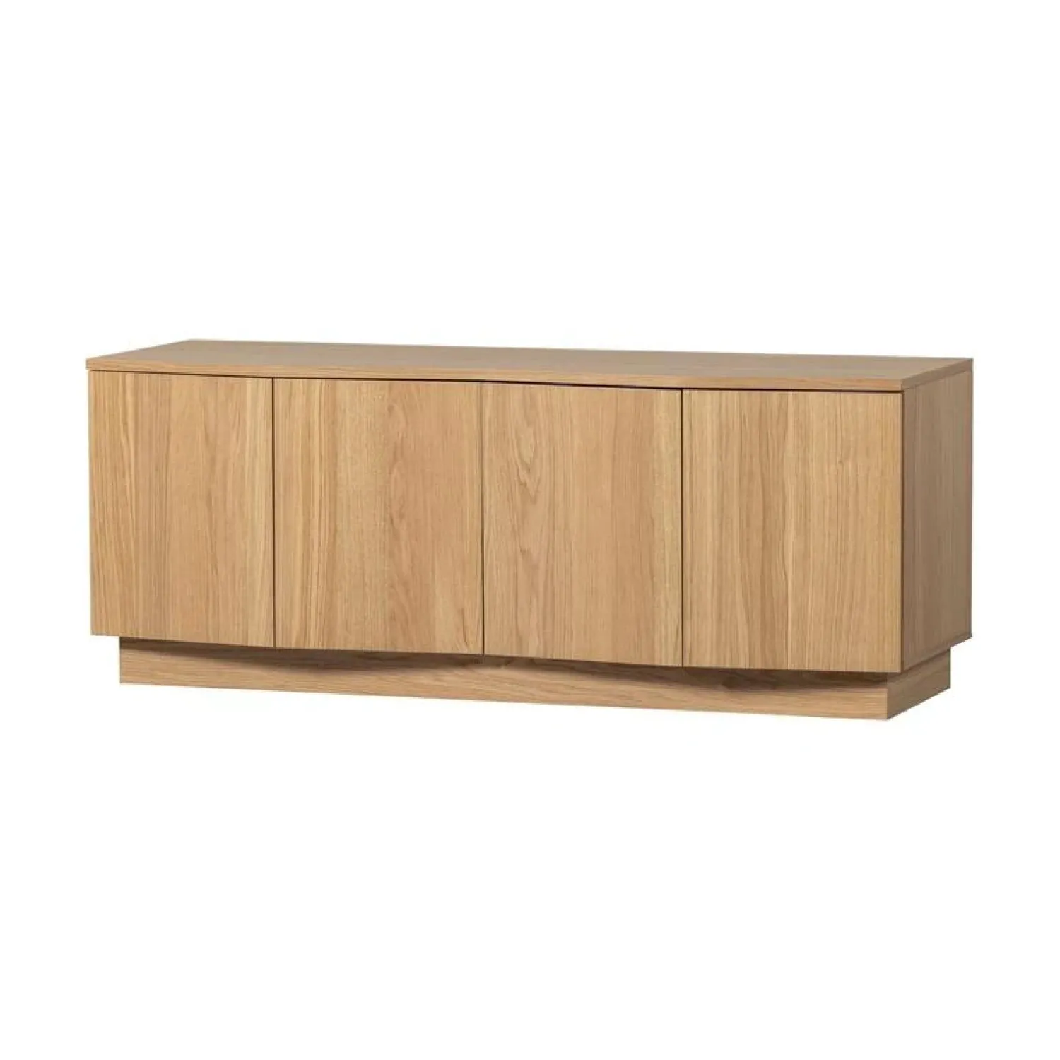 WOOOD Industriele Kasten|Tv Meubels|Zuma Tv meubel Eikenfineer 133cm