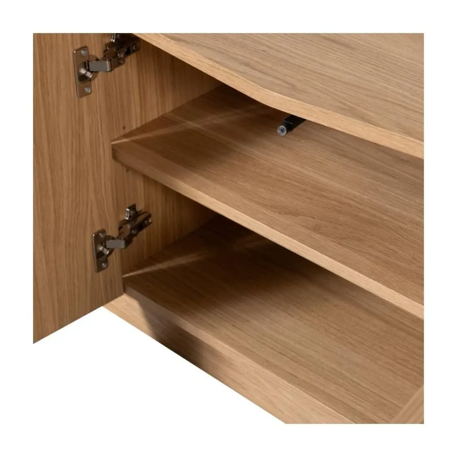 WOOOD Industriele Kasten|Tv Meubels|Zuma Tv meubel Eikenfineer 133cm