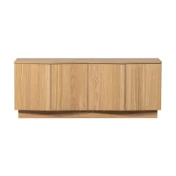 WOOOD Industriele Kasten|Tv Meubels|Zuma Tv meubel Eikenfineer 133cm