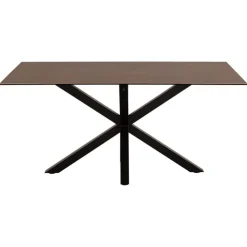 Nordhavn Eettafels|Zuvio Eettafel Bruin Keramiek 160cm