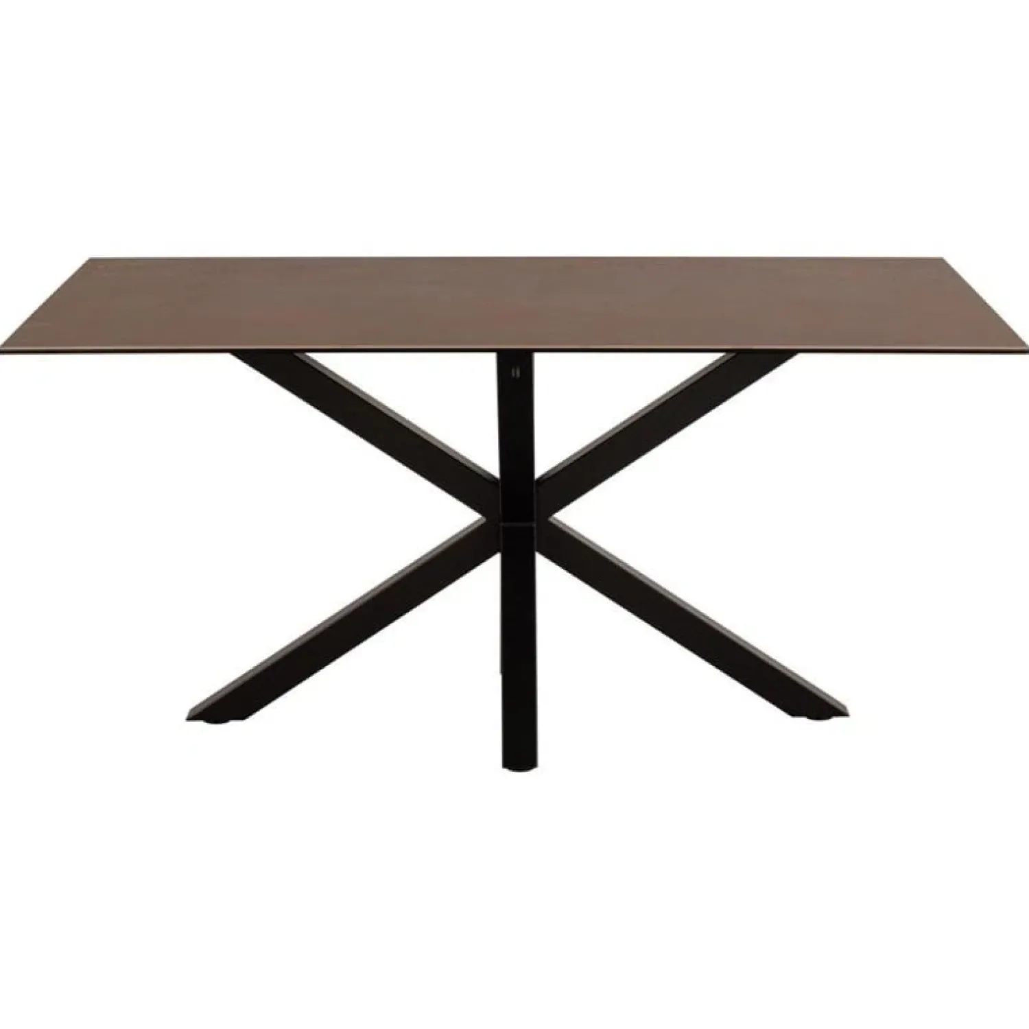 Nordhavn Eettafels|Zuvio Eettafel Bruin Keramiek 160cm
