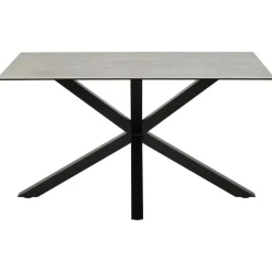 Nordhavn Eettafels|Zuvio Eettafel Grijs Keramiek 135cm