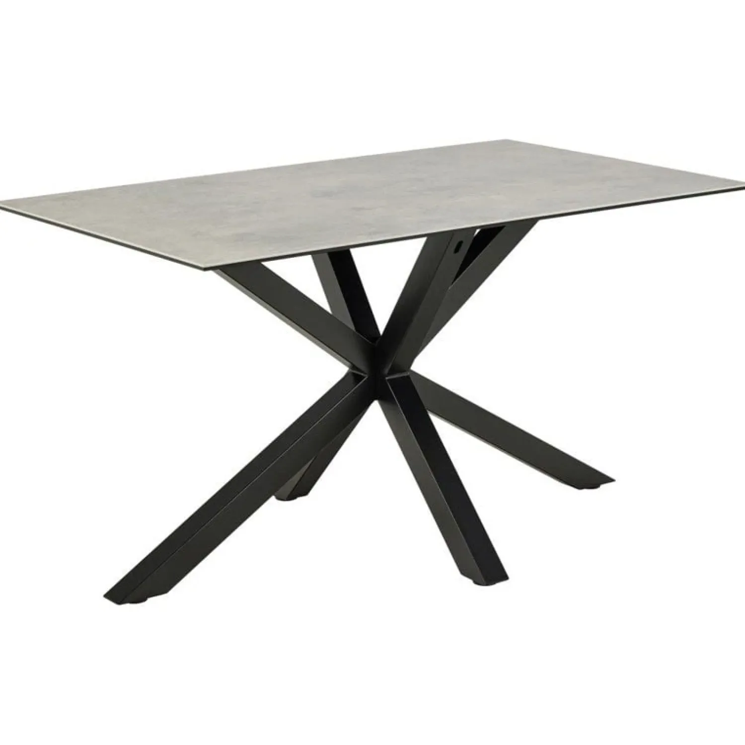 Nordhavn Eettafels|Zuvio Eettafel Grijs Keramiek 135cm