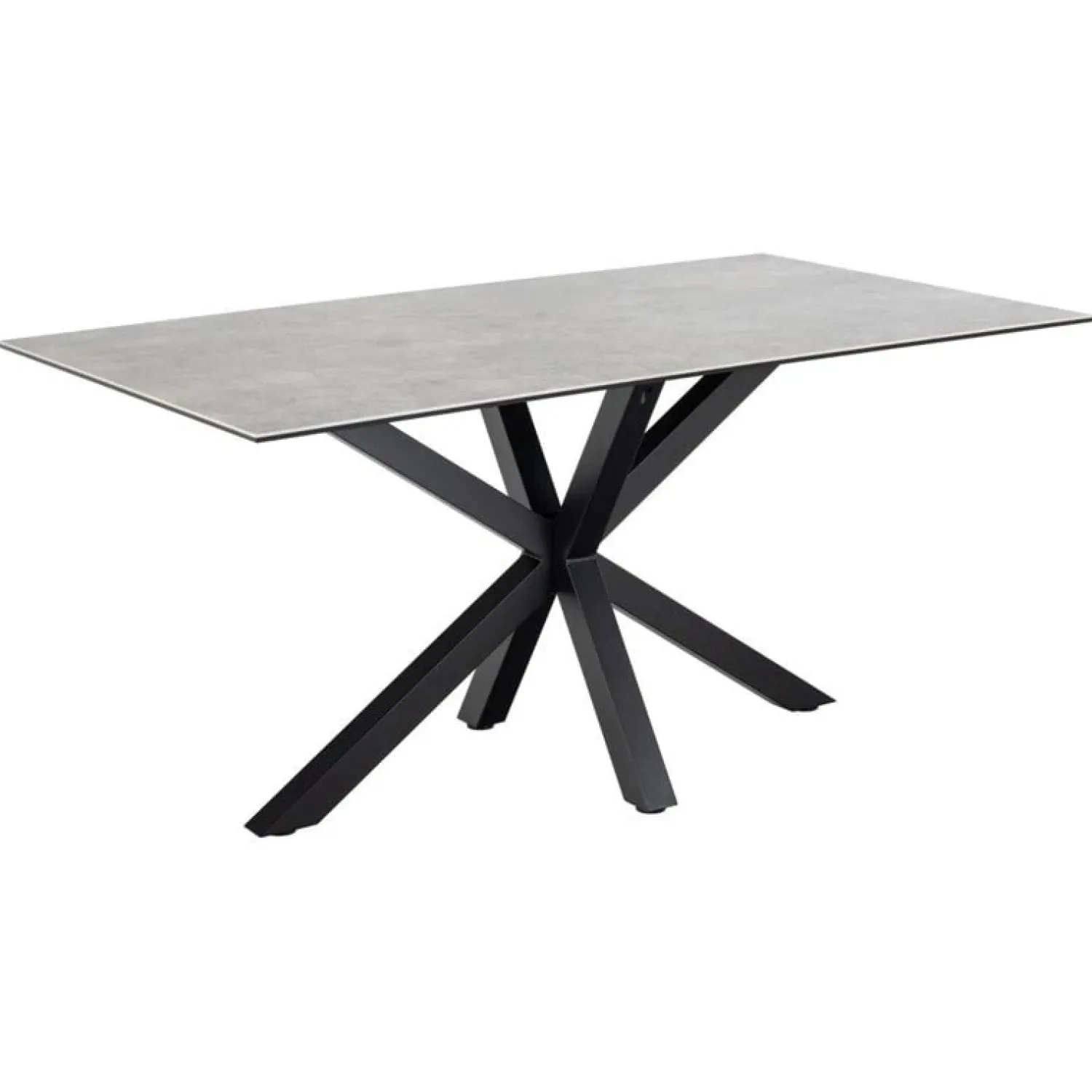 Nordhavn Eettafels|Zuvio Eettafel Grijs Keramiek 160cm