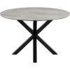 Nordhavn Eettafels|Zuvio Eettafel Rond Grijs Keramiek 120cm