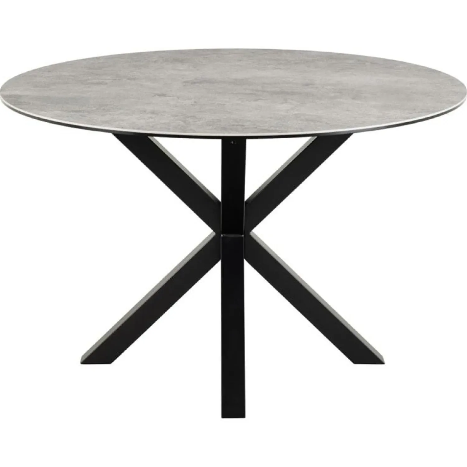 Nordhavn Eettafels|Zuvio Eettafel Rond Grijs Keramiek 120cm