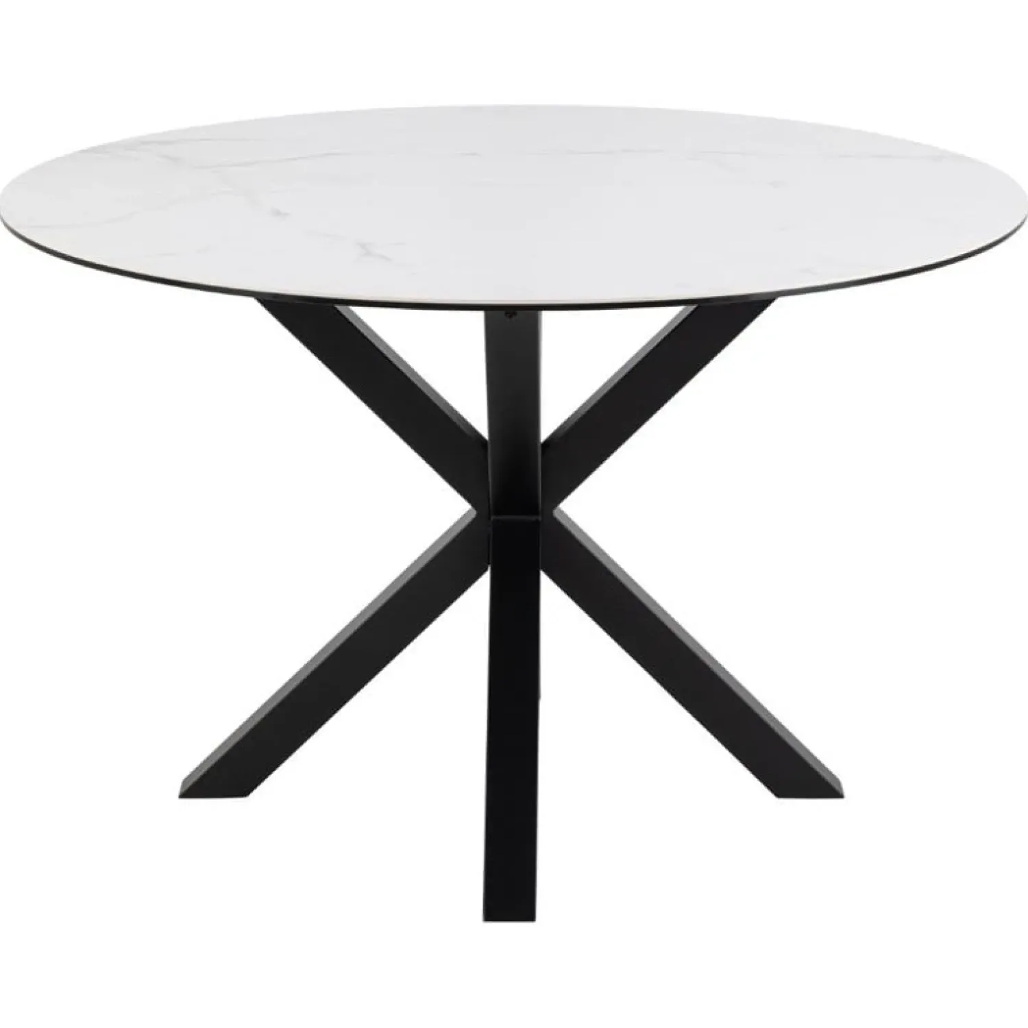 Nordhavn Eettafels|Zuvio Eettafel Rond Wit Keramiek 120cm